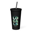 Botanical Insulated Tumbler with a Straw (20 oz)