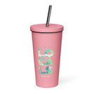 Botanical Insulated Tumbler with a Straw (20 oz)